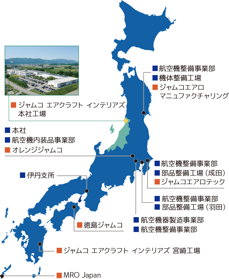 国内の関連会社